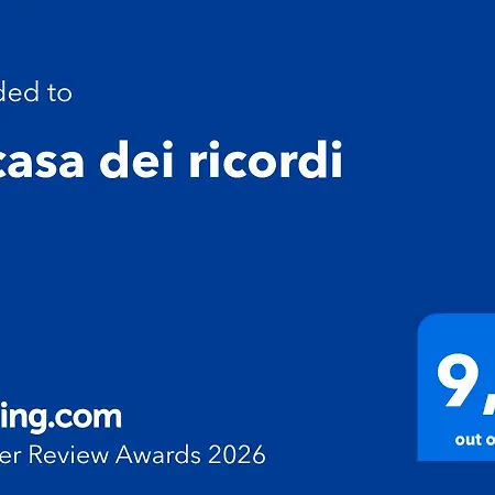 La Casa Dei Ricordi Apartamento